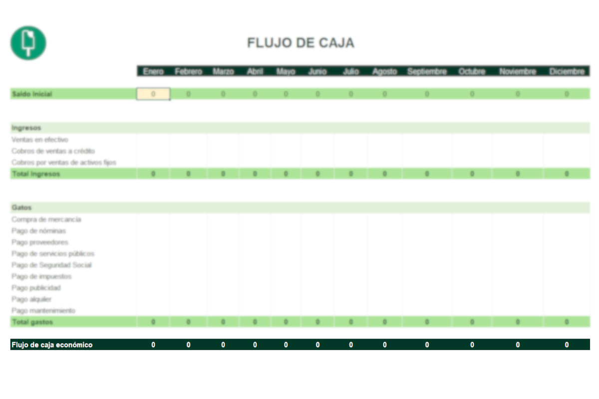 Plantilla Excel De Libro De Caja Descarga Gratis