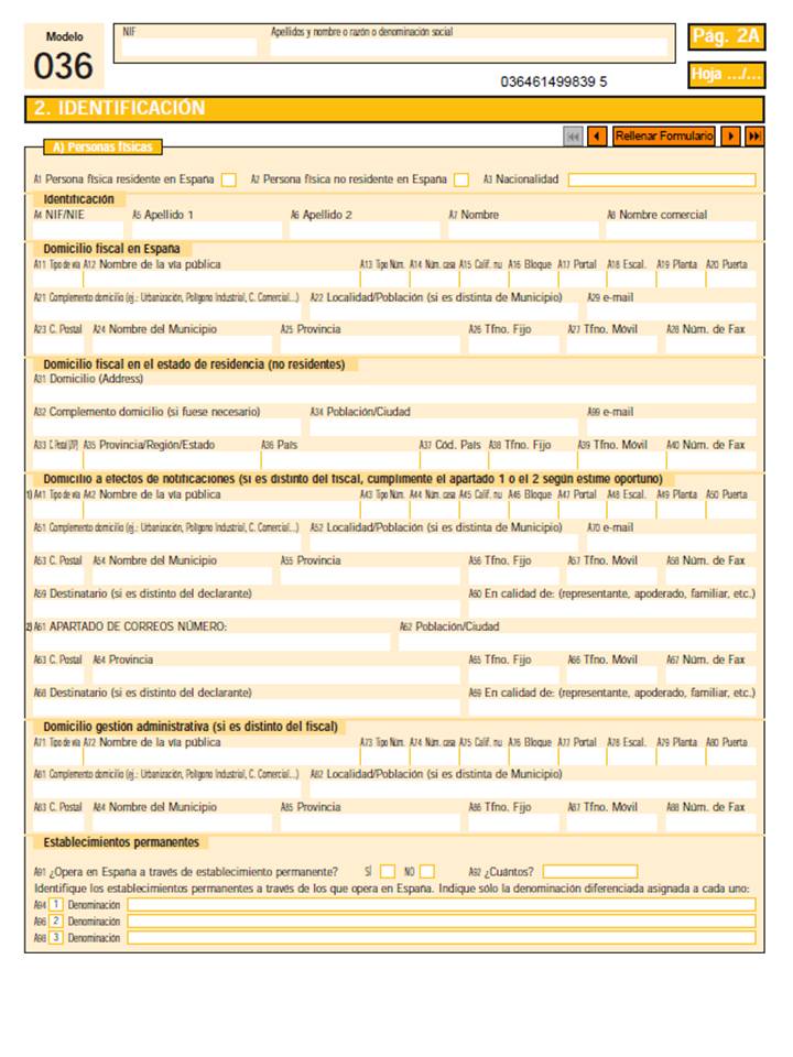 Que Es Y Como Rellenar El Modelo 036 Para Darse De Alta Como Autonomo