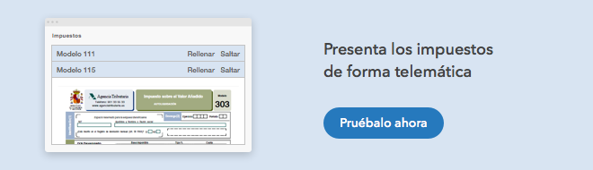 presentar impuestos telematicamente