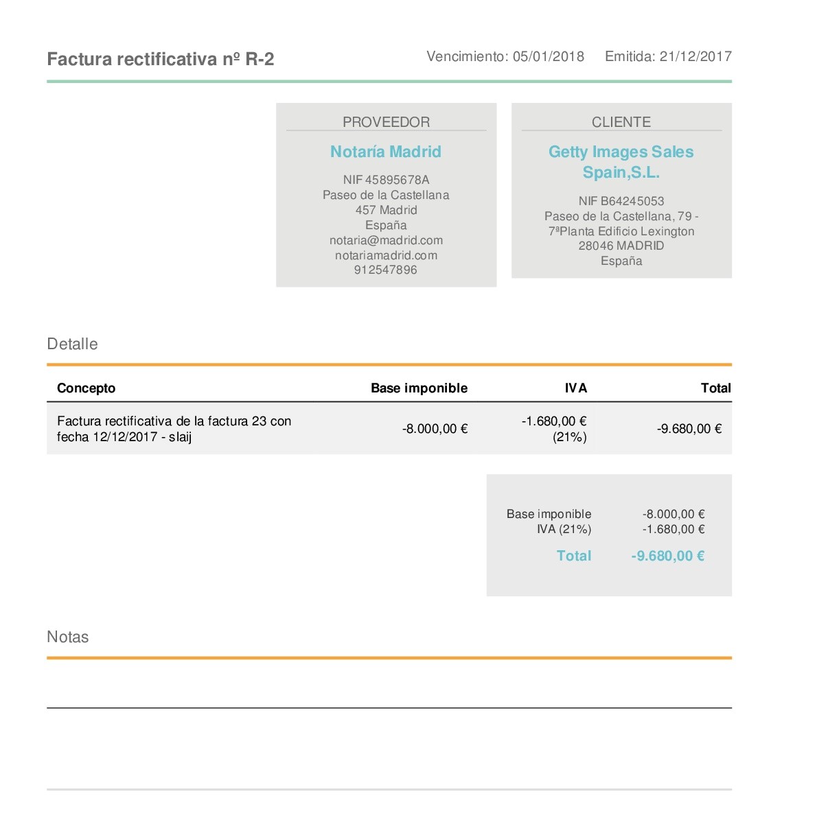 Que Es Y Como Hacer Un Factura Rectificativa Ejemplo Y Requisitos