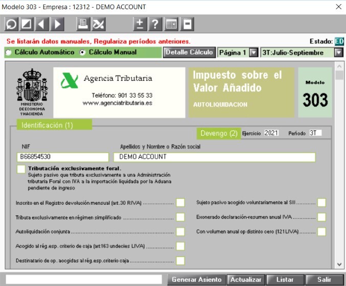 Modelo 303 - A3eco Wolters Kluwer