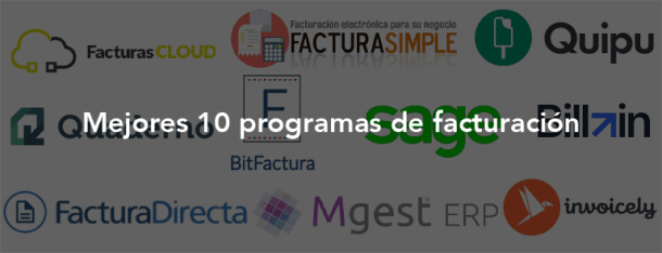 10 Mejores Programas De Facturación En 2023 Comparativa 1357