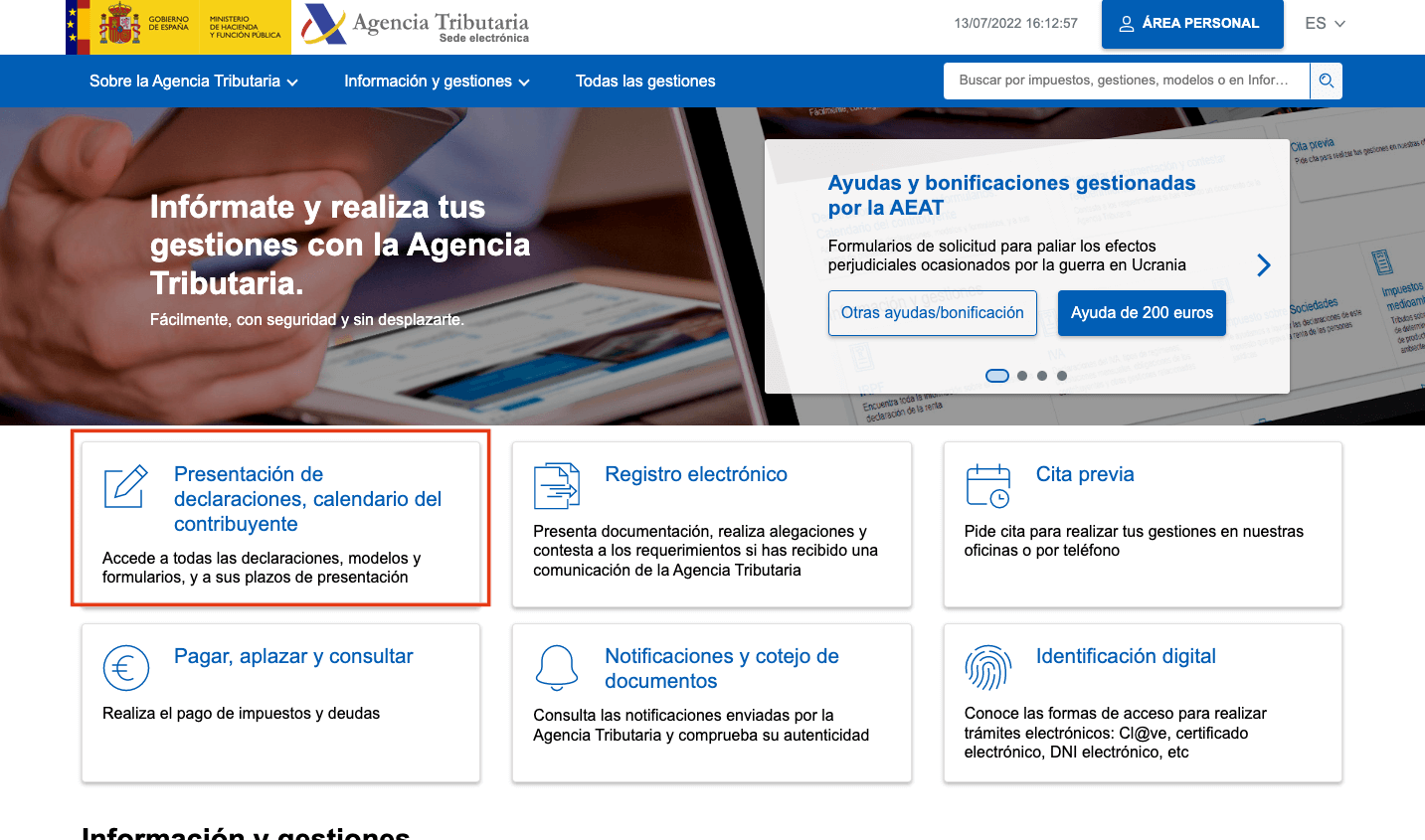 presentar modelo 115 paso 2