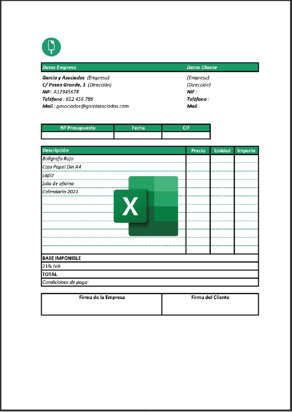 Plantillas Presupuesto Taller Mecánico Excelwordpdf 2324