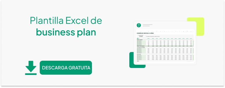 plantilla de Excel de business plan