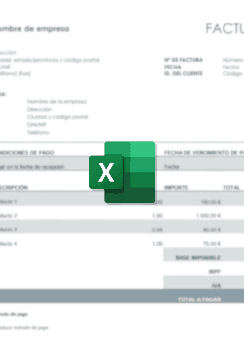 plantilla de excel 10